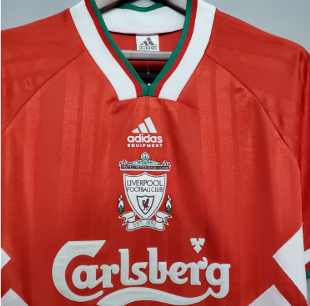 1993/1995 Retro Liverpool Home Football Shirt 1:1 Thai Quality