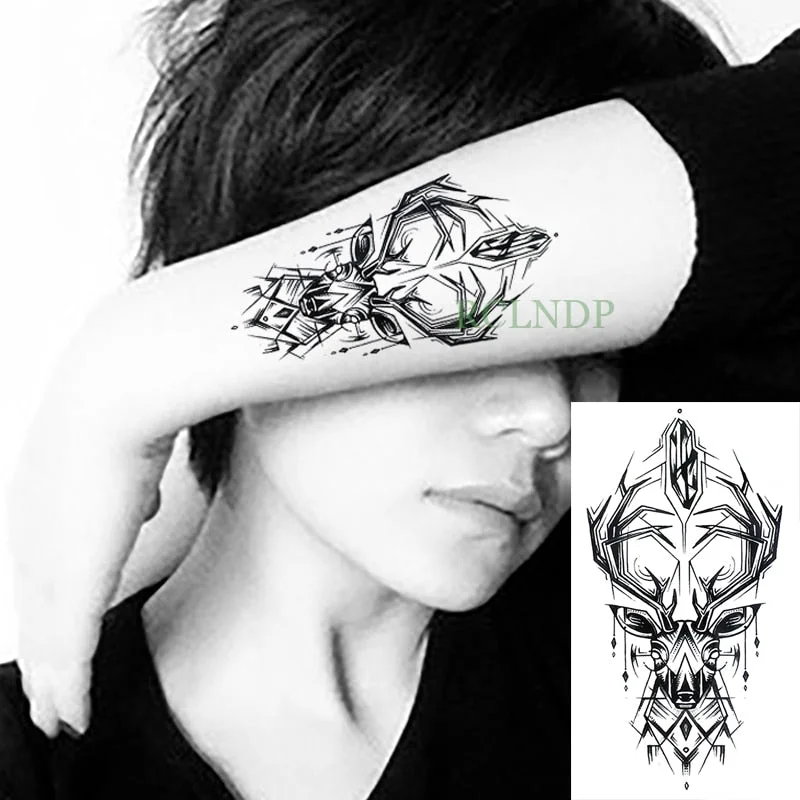 Waterproof Temporary Tattoo Sticker Music Note Tattoos Flash Fake Tatoo Tatouage Tatto For Men Women Kids