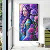 (40*70cm)Girl - Full Round Drill Diamond Painting