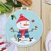 Xmas Snowman-Embroidery Kit