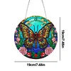 Diamond Painting Single-sided Butterfly for Home Garden Pendant