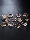 Vintage Various Styles 12pieces Rings