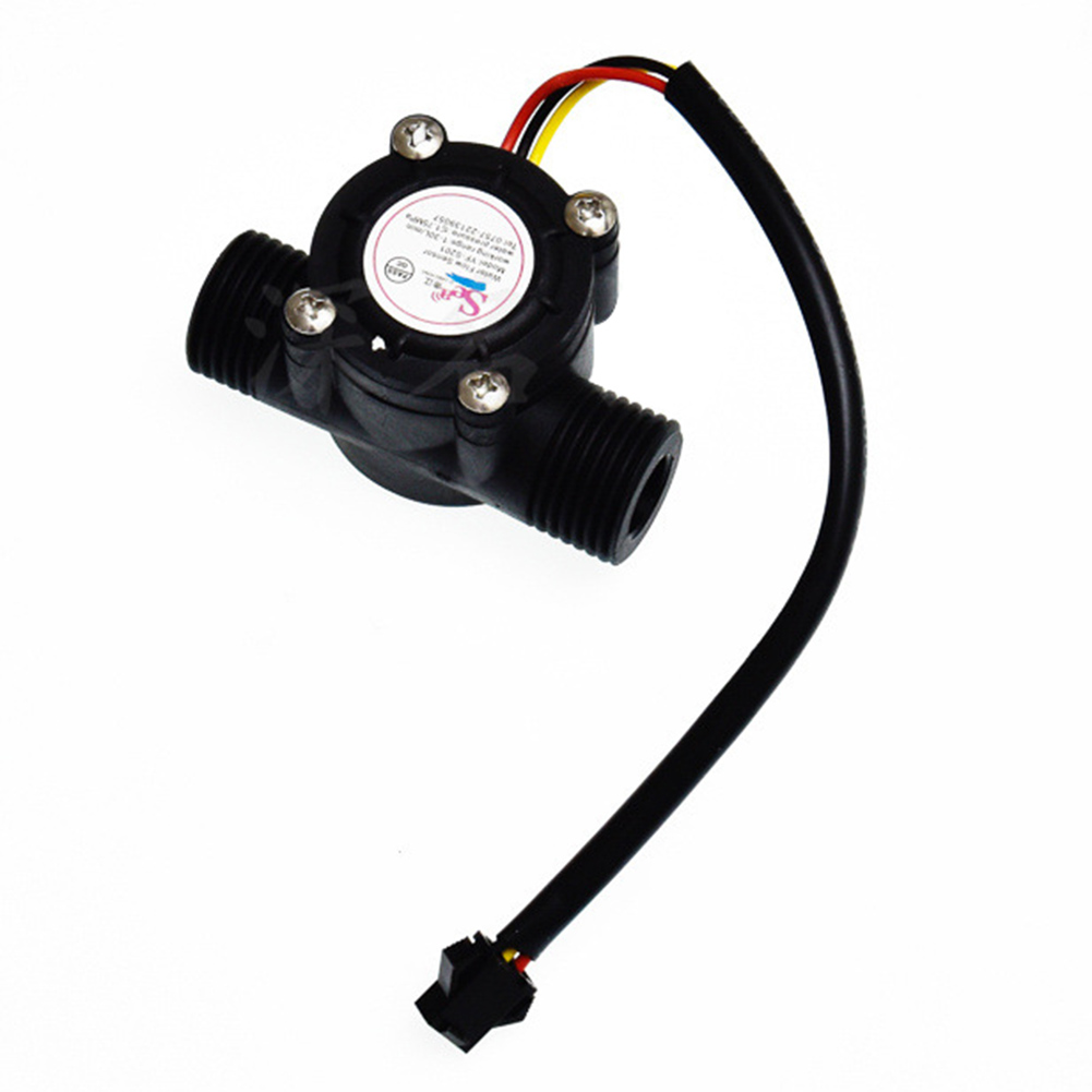 

1/2 inch DC 5-18V Water Flow Sensor 1.75MPa Flowmeter Hall Flow Sensor, 501 Original