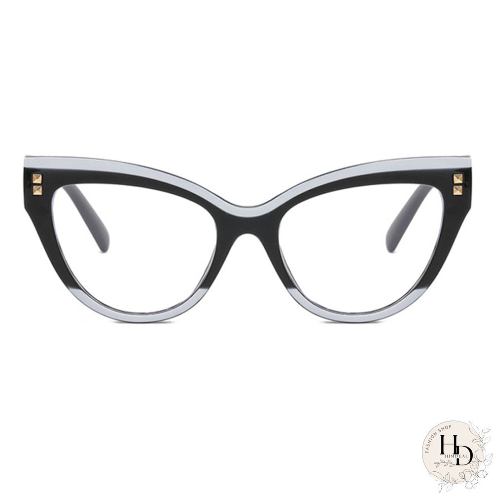 Black Fashion Casual Patchwork Sunglasses
