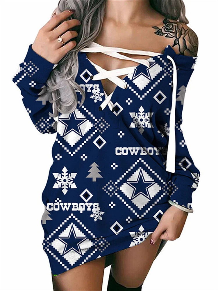 Dallas Cowboys
Limited Edition Lace-up Sweatshirt