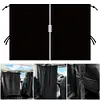 Car Isolation Curtain Protects Privacy Rear Curtain Vehicle Car Accessories (L)