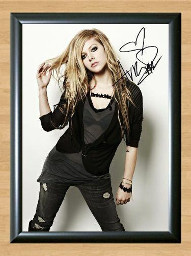 Avril Lavigne Let Go Signed Autographed Photo Poster painting Poster Print Memorabilia A4 Size