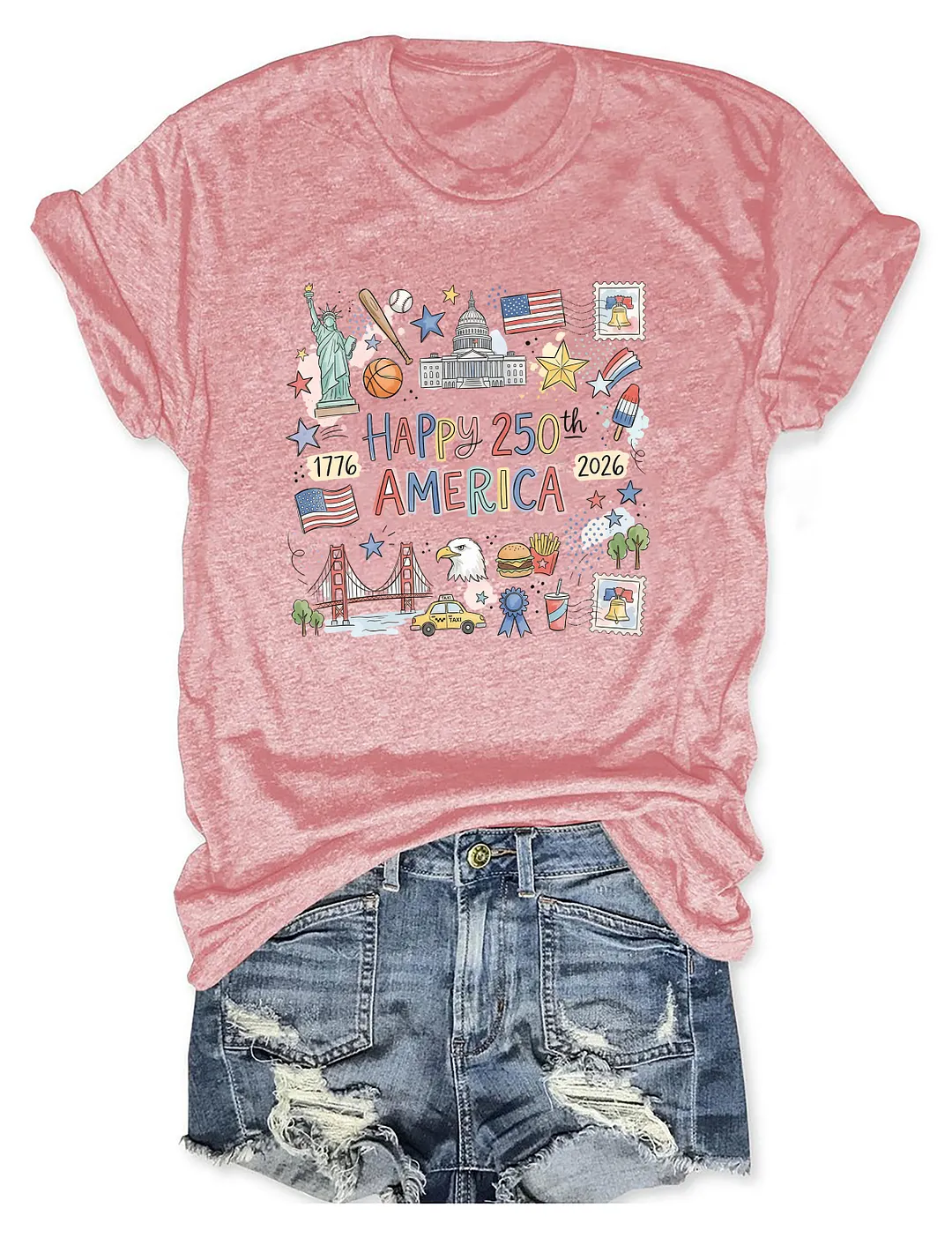 Happy 250th America T-shirt