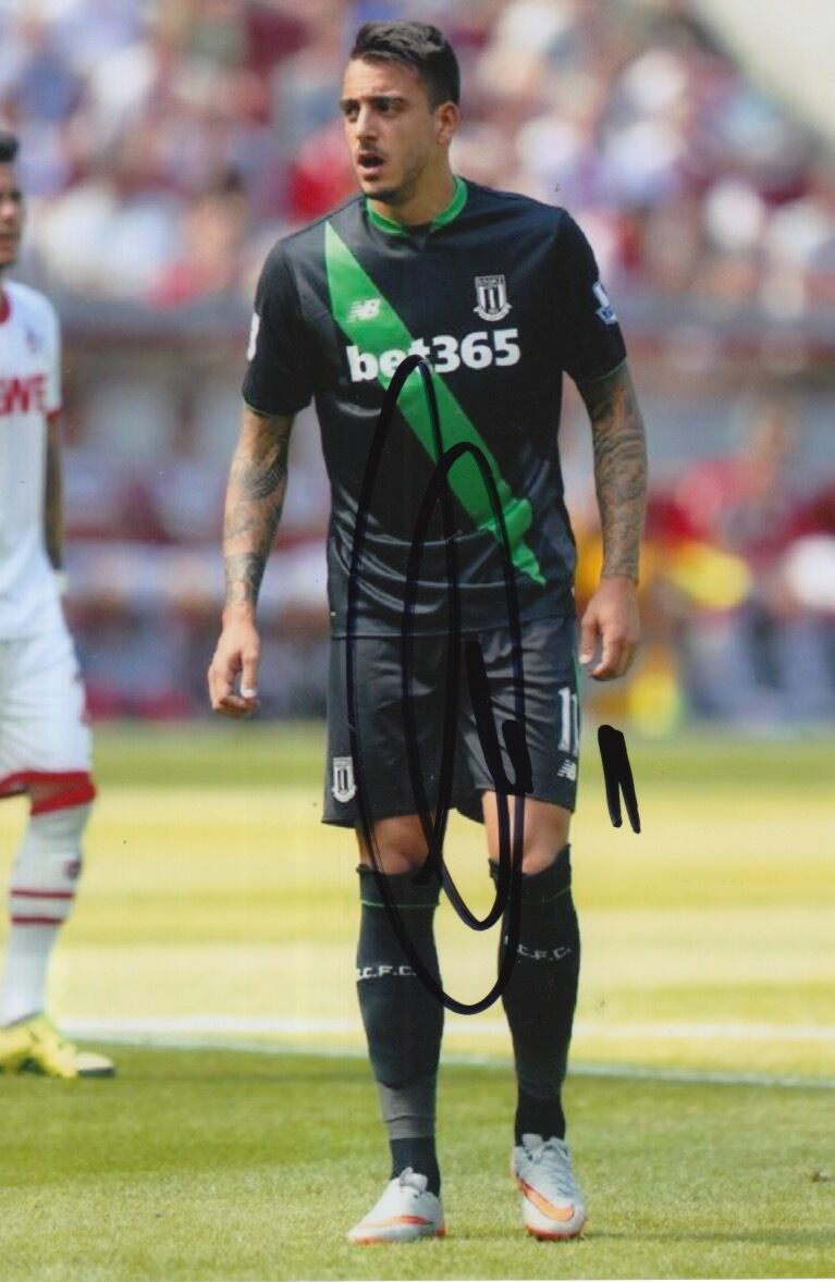 STOKE CITY HAND SIGNED JOSELU 6X4 Photo Poster painting 1.