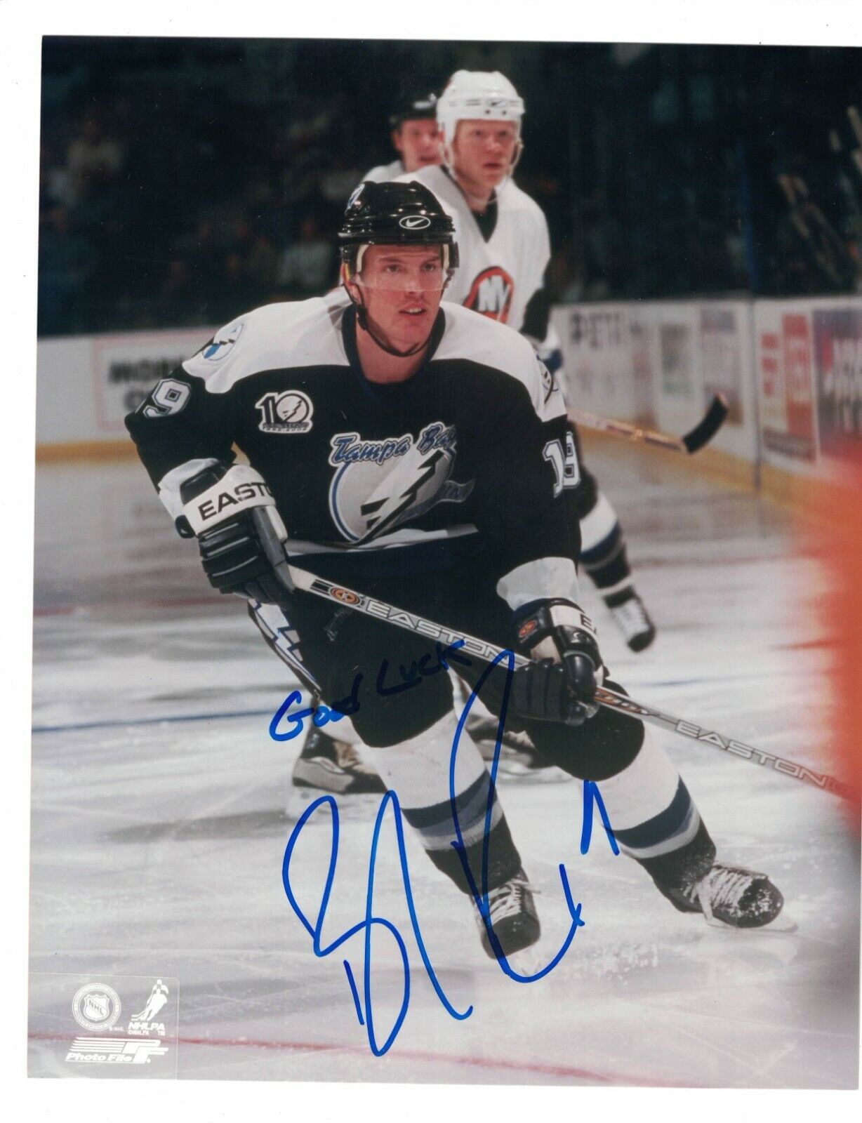 Brad Richards Tampa Bay Lightning Signed 8 x 10