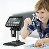 4.3 Inch Digital Microscope with 8 LED 1000X Handheld Portable Digital Magnifier