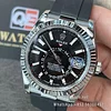 Rolex Sky-Dweller m338239-0002 White Gold Black Dial Oysterflex Bracelet Super Clone