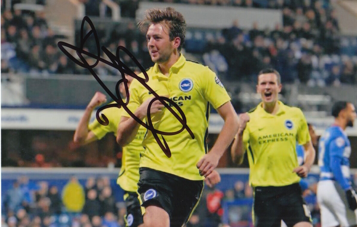 BRIGHTON HAND SIGNED DALE STEPHENS 6X4 Photo Poster painting 1.