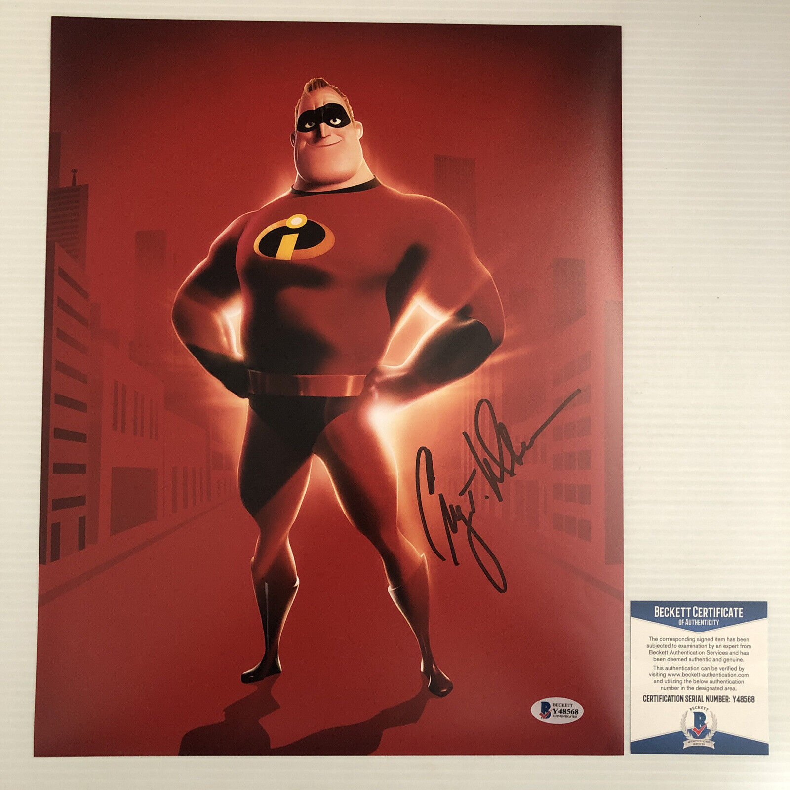 Craig T Nelson Signed Autographed 11x14 Photo Poster painting The Incredibles Pixar Beckett COA