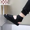 Unisex Elastic Wide Foots Ankle Support Sports Protection Anti-Slip Shoes Slippers