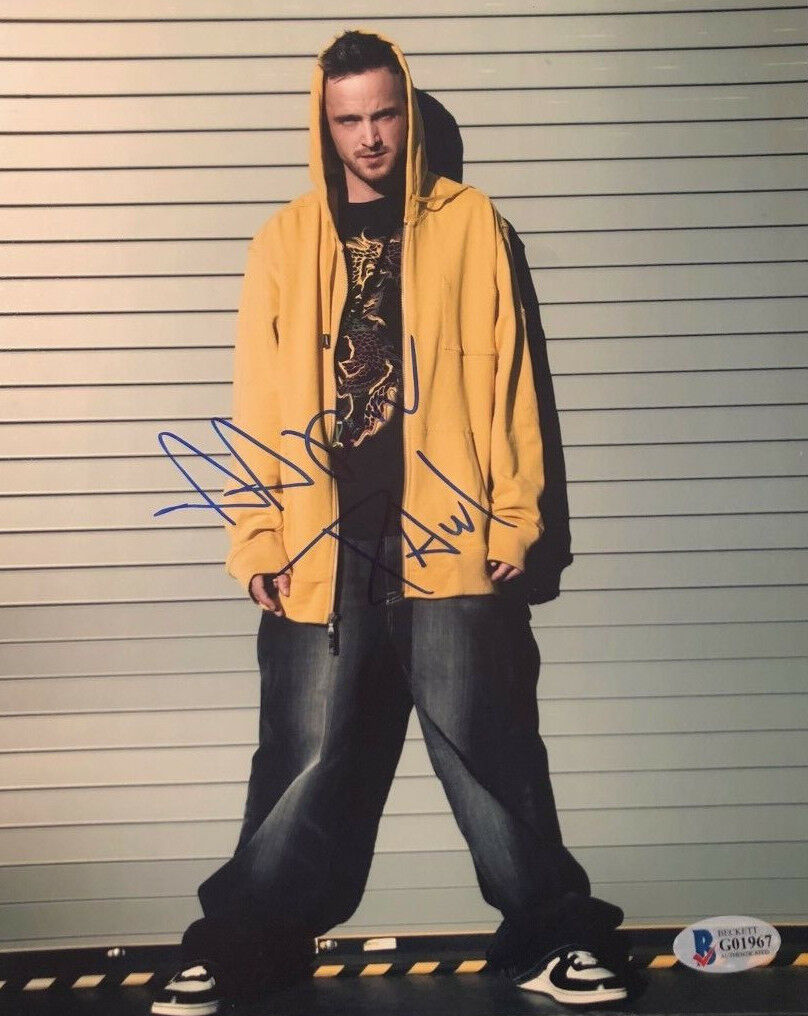 Aaron Paul signed autographed 8x10 Photo Poster painting Breaking Bad BECKETT AUTHENTICATED