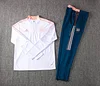 2021/2022 Arsenal Half-Pull Training Suit White Football Shirt 1:1 Thai Quality Set love fball
