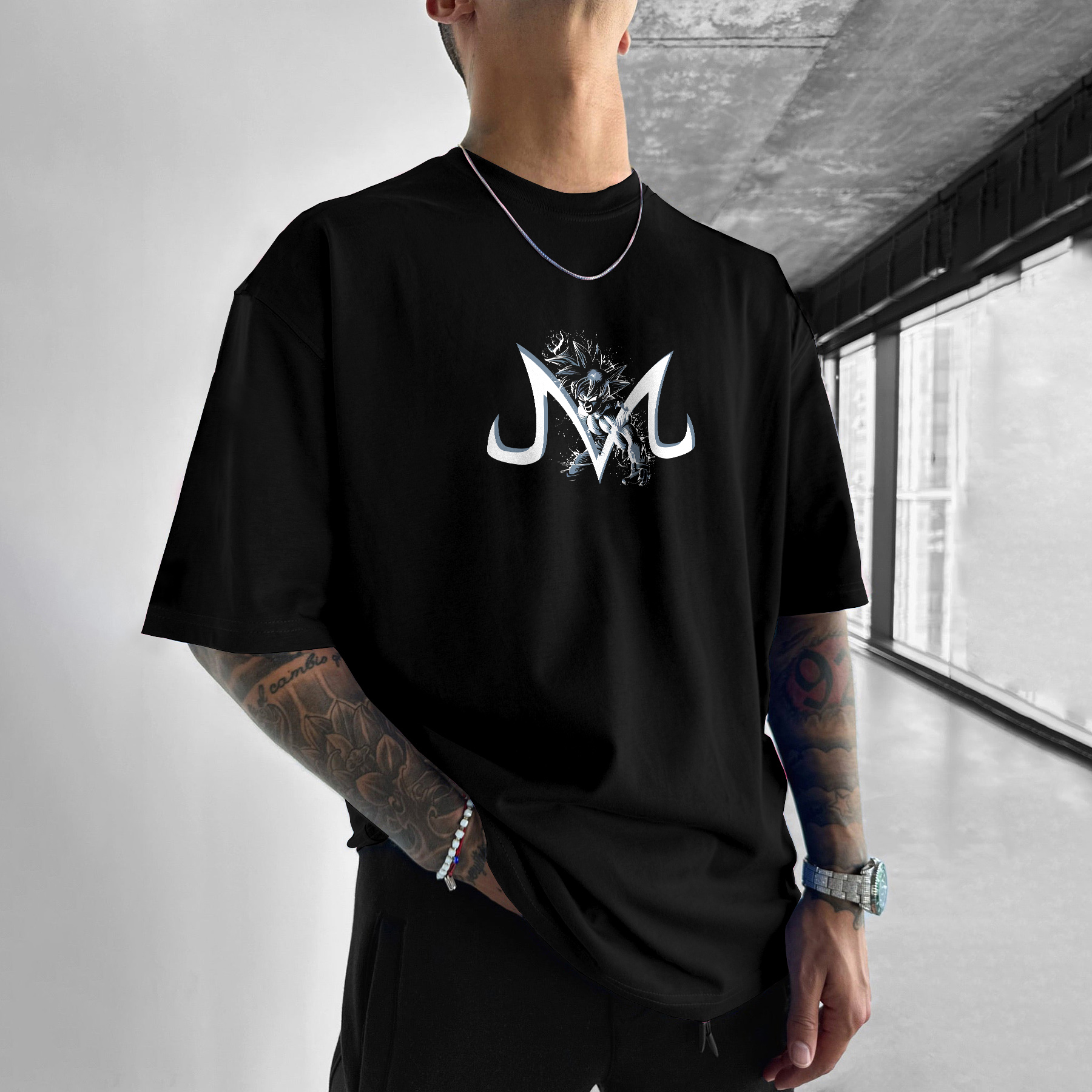 Unisex Loose DB Anime Print T-Shirt
