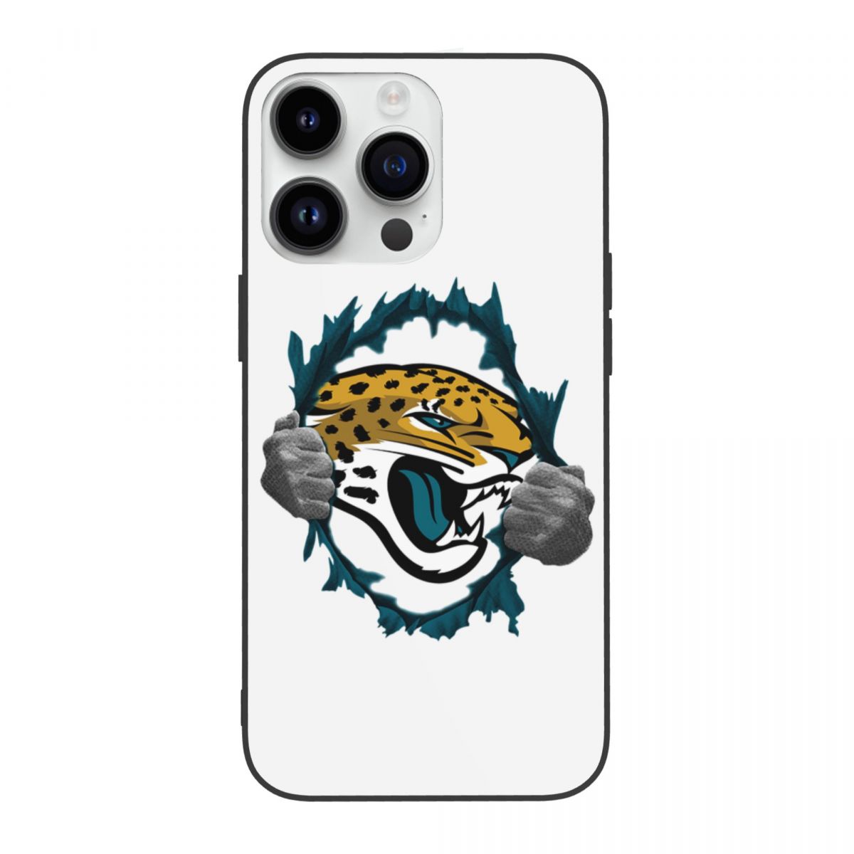 Jacksonville Jaguars Torn Apart iPhone 14 Cover