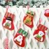 Christmas gift bag candy bag Santa Claus socks decoration Christmas tree pendant