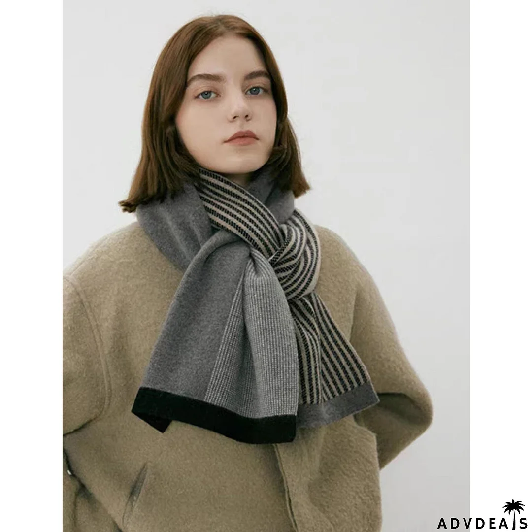 Unique Elegant Trendy Retro Cozy Stylish High-end Warm Scarf