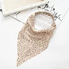 10PCS Triangle Flower Hair Scarf Bands Set