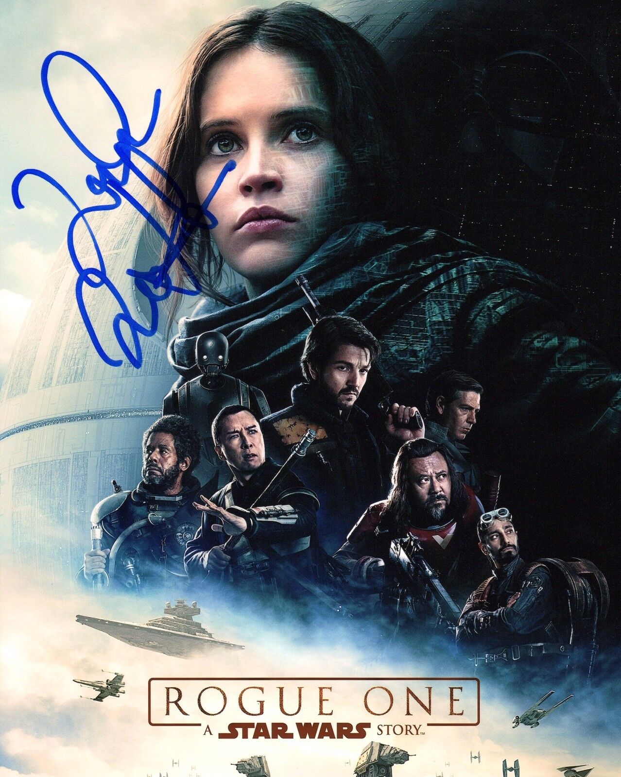 GFA Rogue One * JACK ROTH * Signed Autograph 8x10 Photo Poster painting PROOF J1 COA