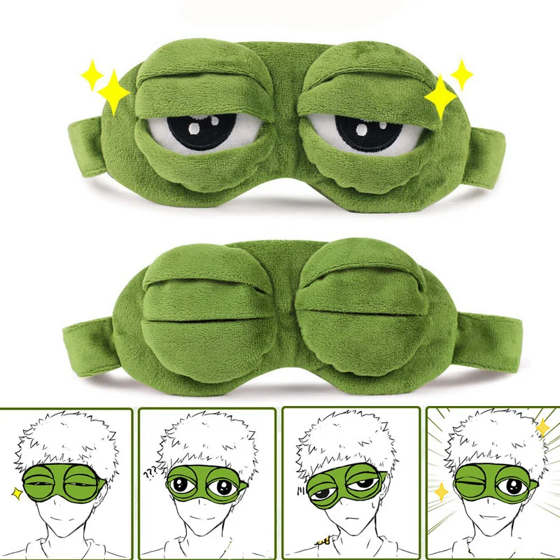 Sad Frog Pepega Eye Cover Techwear Shop