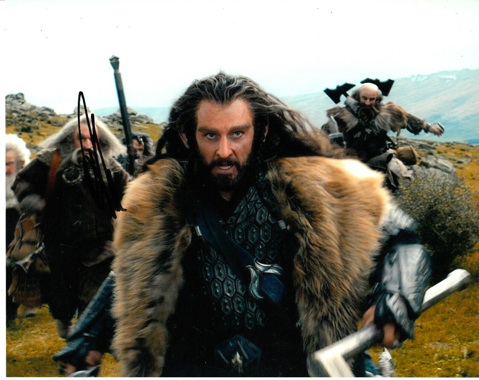 RICHARD ARMITAGE SIGNED THE HOBBIT Photo Poster painting UACC REG 242 (5)