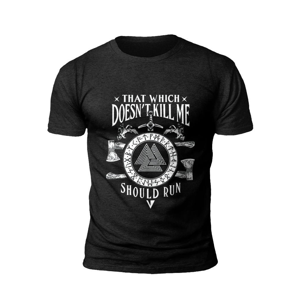 Survival Instinct: Humorous T-Shirt