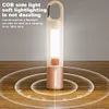 4Pcs XPE+COB LED Camping 300LM Flashlight Zoomable Bright Torch USB-C Lantern