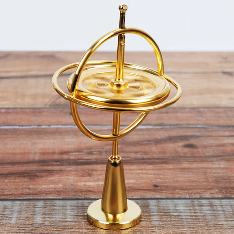 Creative scientific education Metal finger sensitivity gyroscope Gyro toy