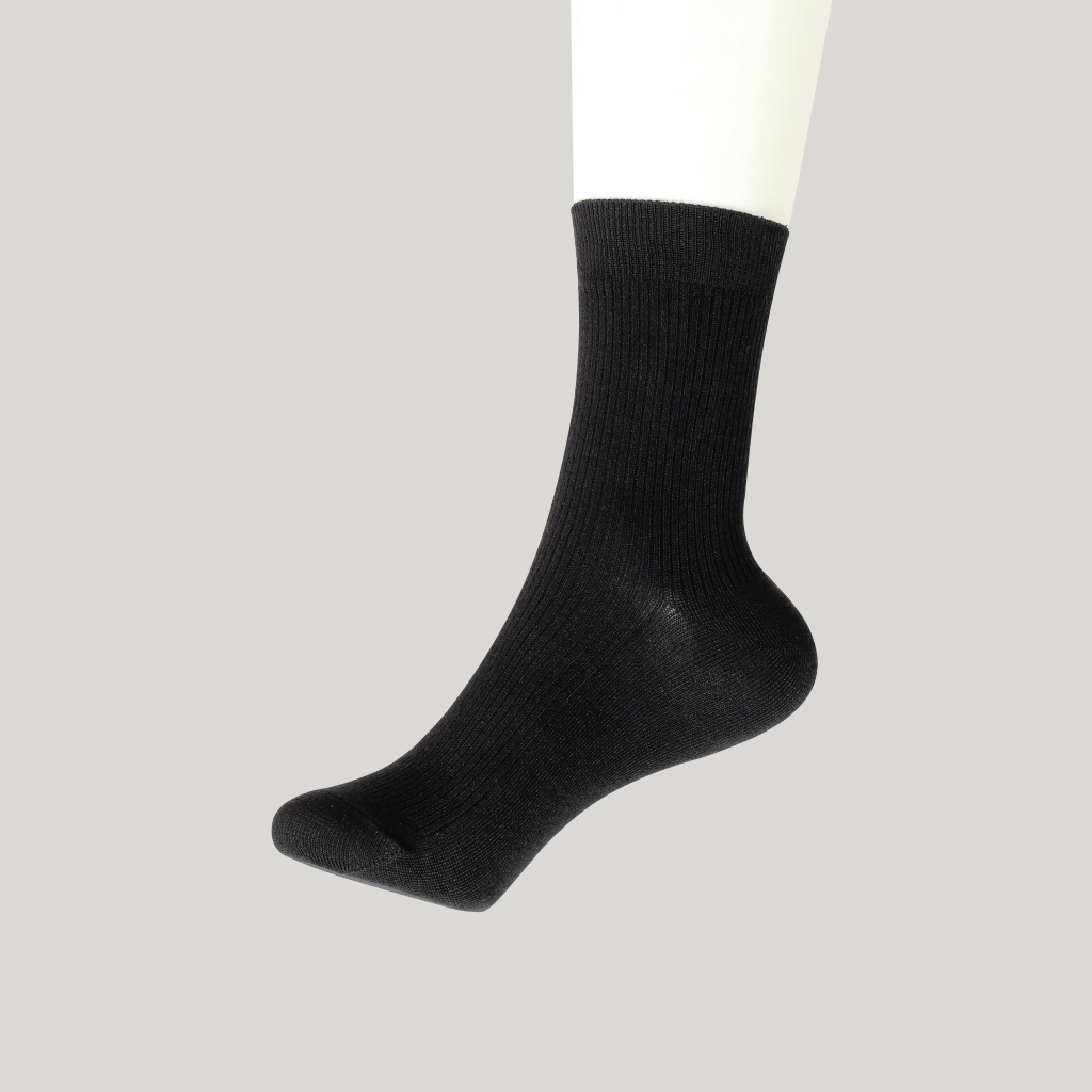 Women's Mid Tube Thickened Silk Socks REAL SILK LIFE