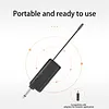 Professional Wireless Microphone with Receiver 2.4GHz Dynamic Handheld Microphones Rechargeable Condenser Microphone for Streaming & Live Performance