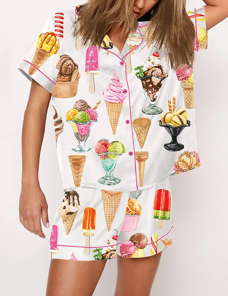 Ice Cream Pajama Set