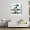 Halloween Hut-11CT Stamped Cross Stitch 40*40cm/15.75*15.75in tapestrymarket