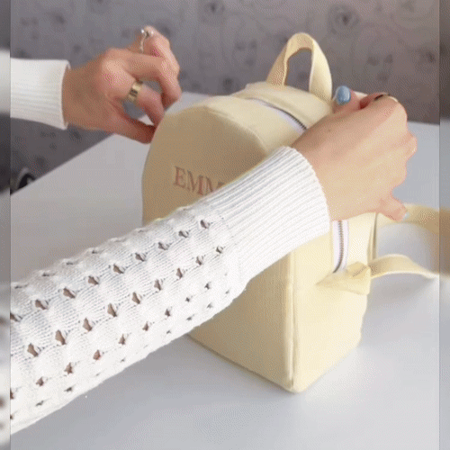 Mini Backpack Sewing TemplatesWith Instructions