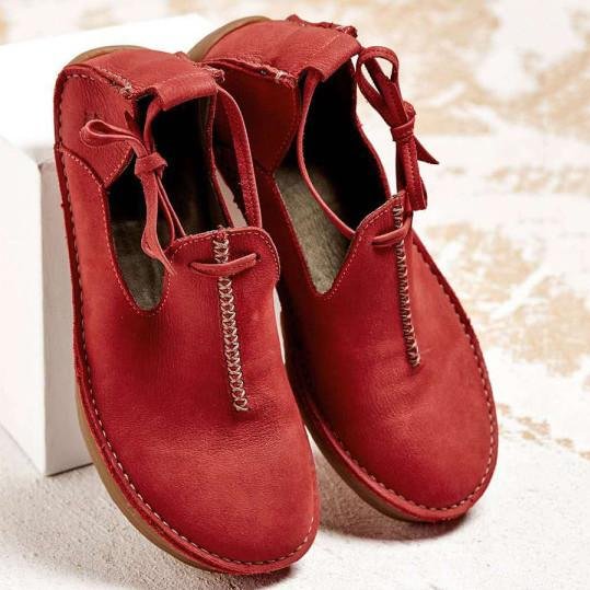 Plain Round Toe Casual Travel Flat & Loafers -loafers