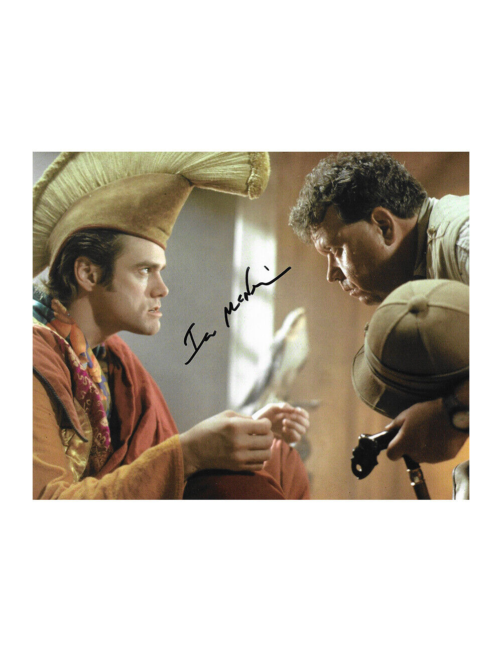 10x8 Ace Ventura Print Signed By Ian McNeice 100% Authentic With COA