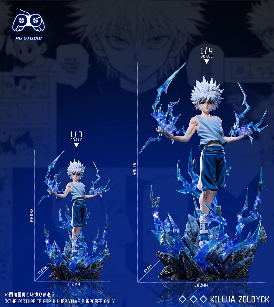 PG Studio - Hunter x Hunter Killua Zoldyck 3.0 1/7 & 1/4 Statue(GK)