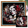(Counted/Stamped)Cruella Disney Villain-11CT Cross Stitch 45*45cm