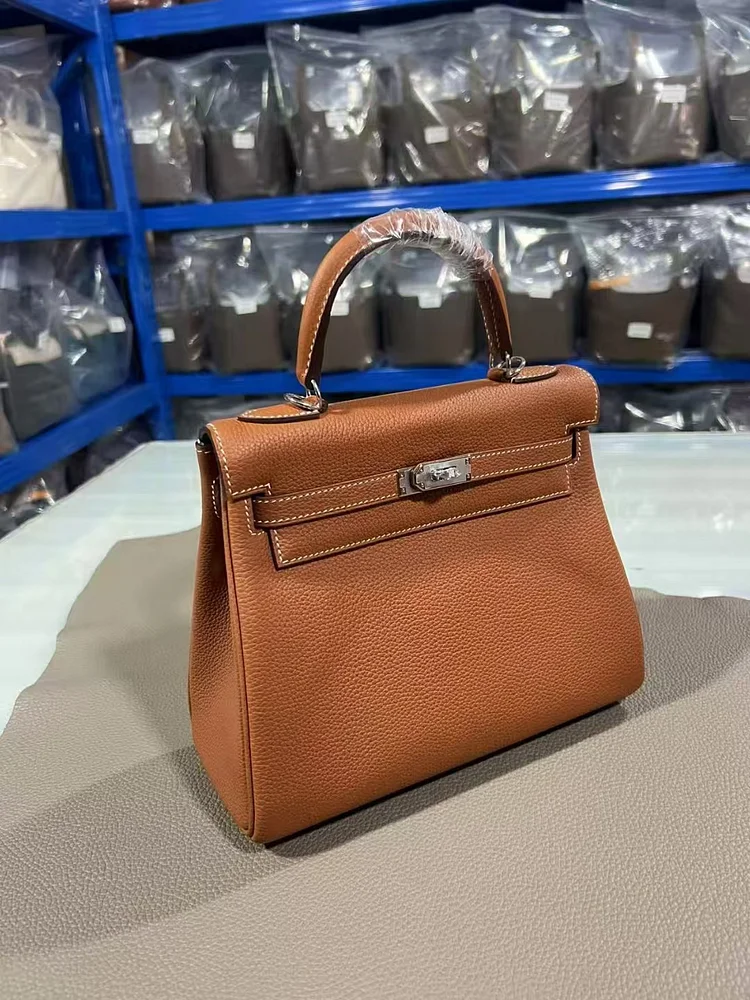 Classic Women's Crossbody Bag Leather Shoulder Handbag 