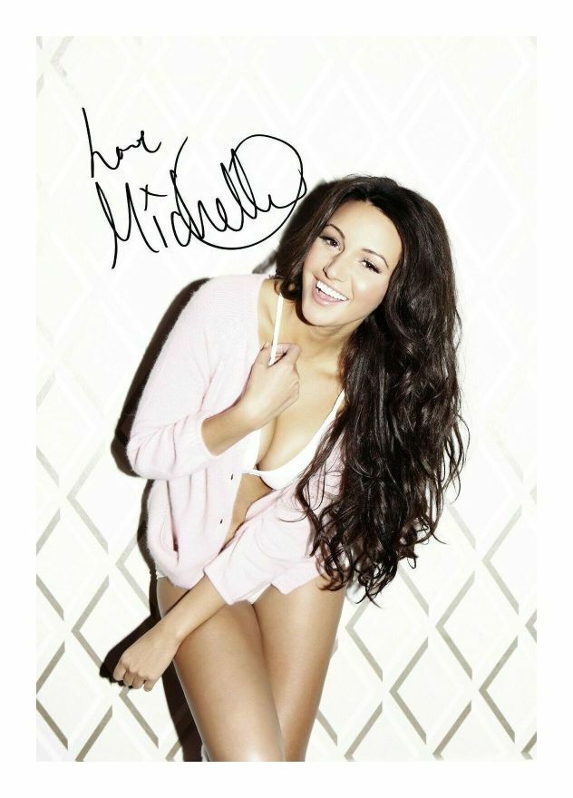 MICHELLE KEEGAN AUTOGRAPH SIGNED PP Photo Poster painting POSTER