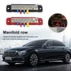 2Pcs Battery Power Distribution Block 12 Way 48V 180A Marine Bus Bar 12 Terminal