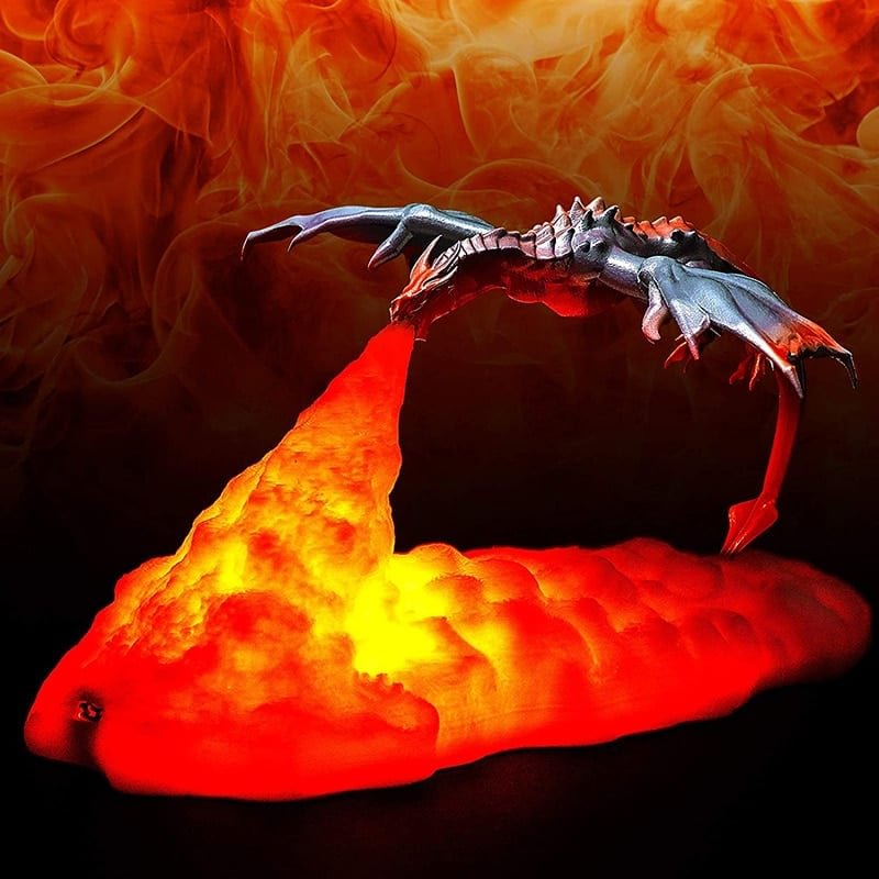 3D Printed Dragon Lamp - vzzhome
