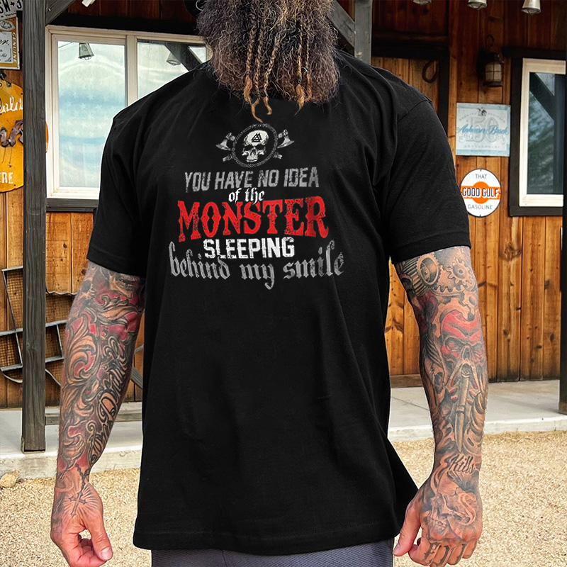 Livereid You Have No Idea Of The Monster Printed Men's T-shirt - Livereid
