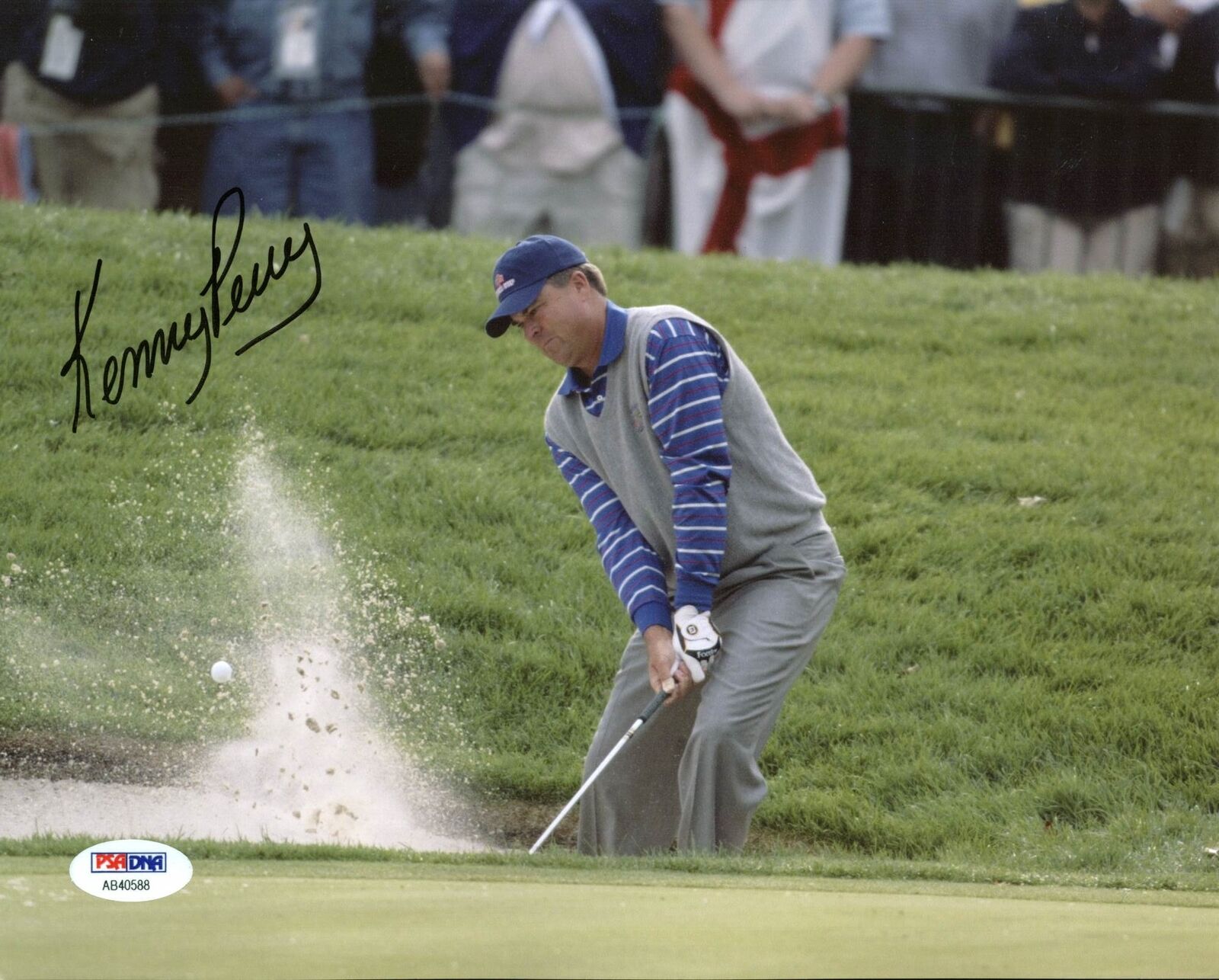 Kenny Perry PGA Golf Authentic Signed 8X10 Photo Poster painting Autographed PSA/DNA #AB40588