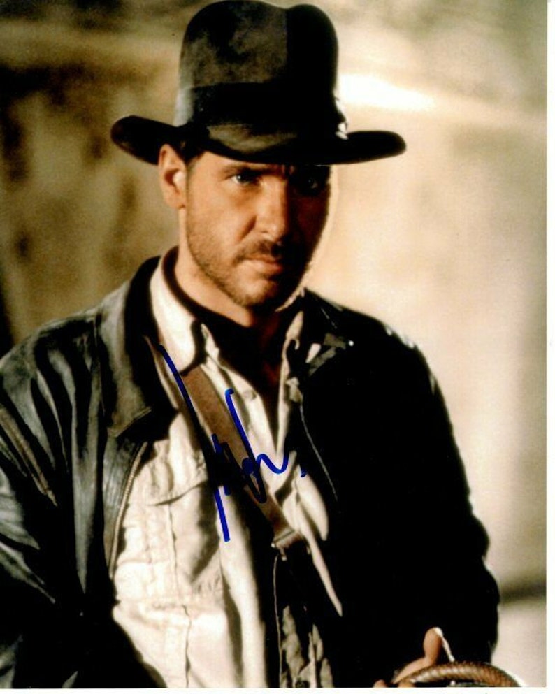 Harrison ford signed autographed indiana jones Photo Poster painting