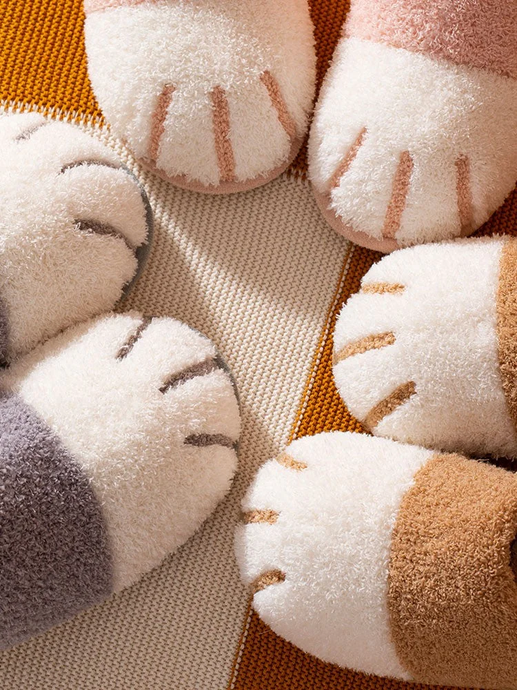 Kitty Cat Comfy Slippers