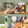 Manual Vegetable Chopper 2023 Upgrade Vegetable Slicer with 6 Stainless Steel Blades